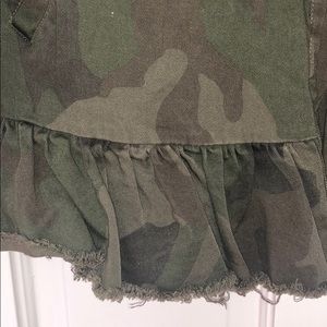 Army cameo jacket top from Florence, Italy